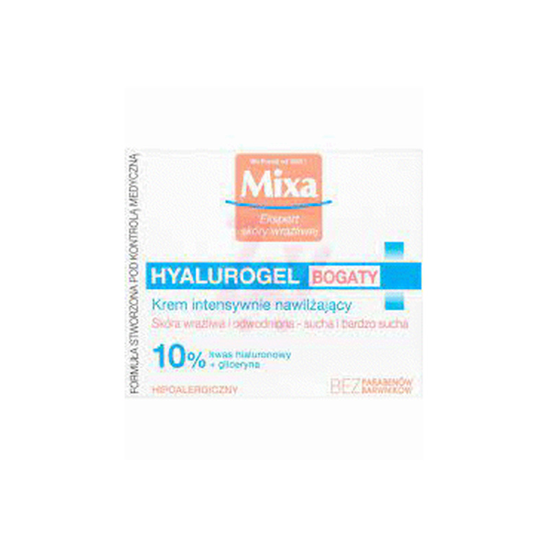 Näokreem MIXA Hyalurogel Rich, 50ml