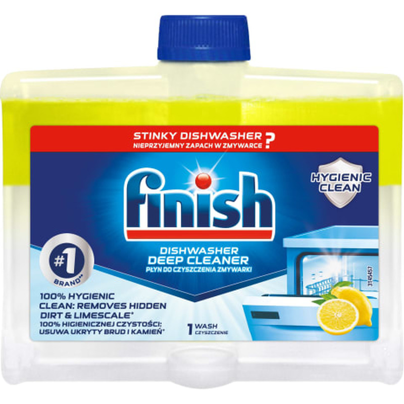 Puhastusvahend nõudepesumasinale Finish Lemon 250ml