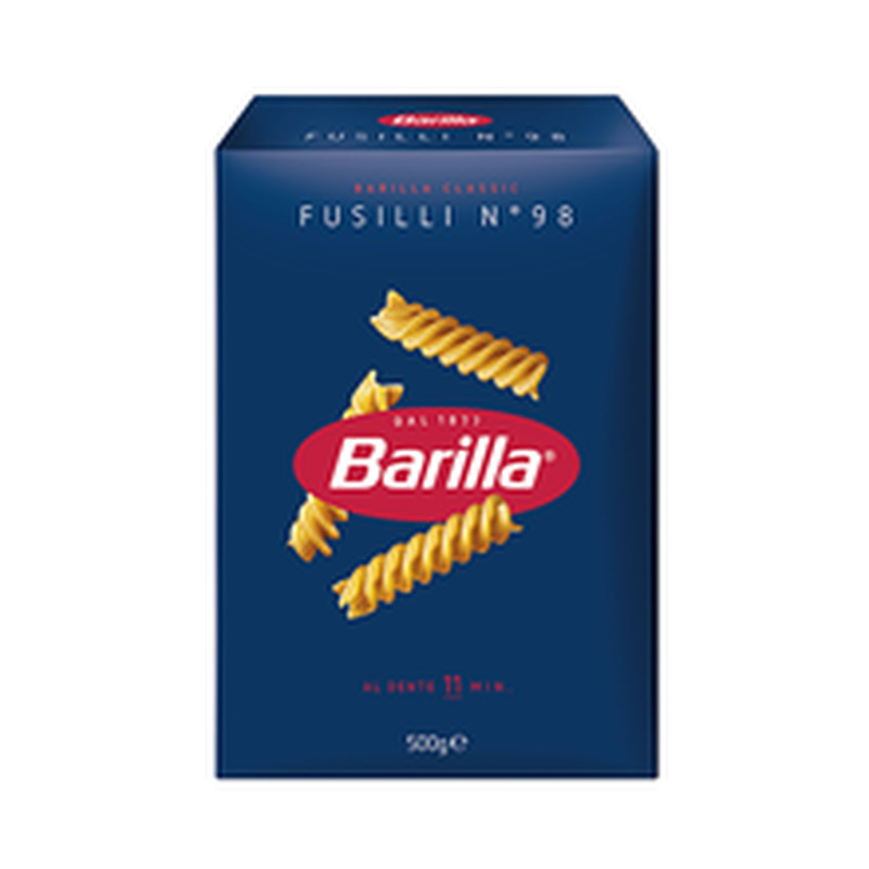 Pasta Fusilli (spiraal), BARILLA, 500 g