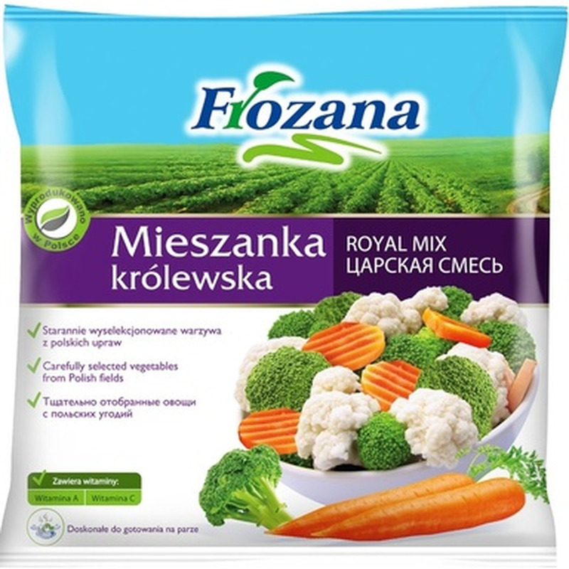 FROZANA Royal mix köögiviljad 400g