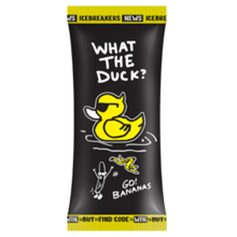 KAR KAR Banaanijäätis kakaoglasuuriga "WHAT THE DUCK?", 80 ml/57g