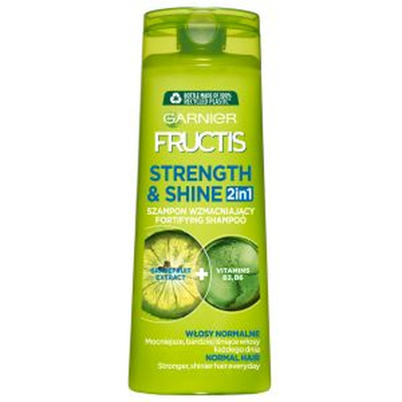 Šampoon Fructis 2in1 normaalsetele juustele, GARNIER, 250 ml