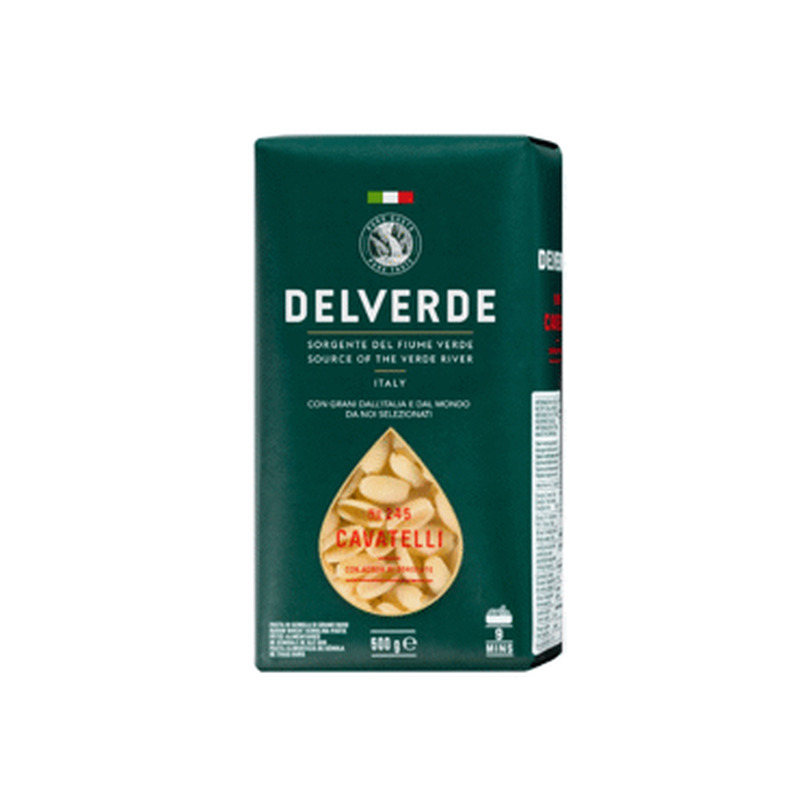 Makaronid Cavatelli N245 DELVERDE 500g