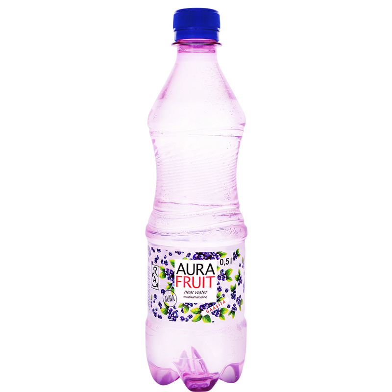 Mustikamaitseline jook, AURA FRUIT, 500 ml