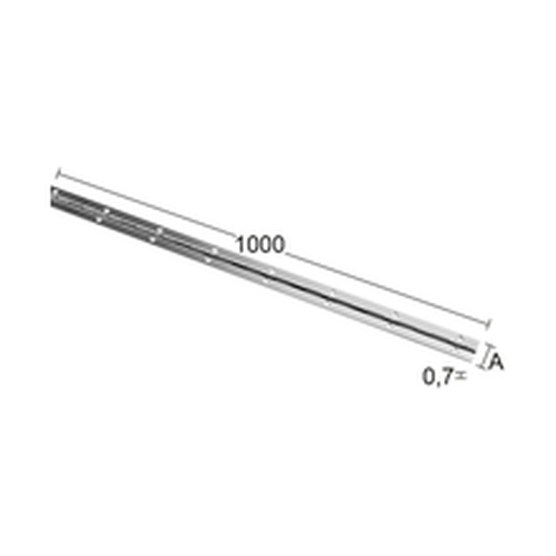 Habo 195 latthing, 0,7 x 32 x 1000 mm