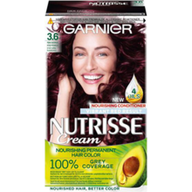 Juuksevärv Nutrisse 3.6 Deep Reddish Brown