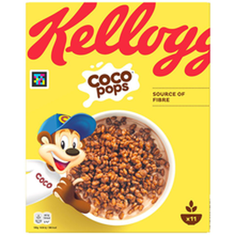 Hommikusöögihelbed Coco Pops, KELLOGG'S, 330 g