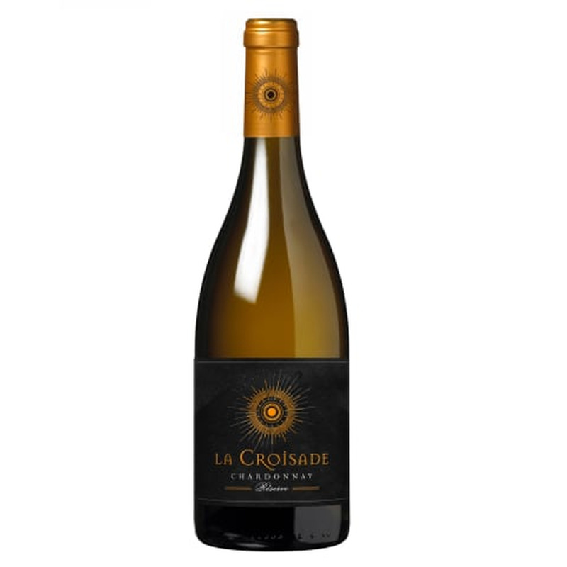 Kaitstud geograafilise tähisega vein La Croisade Reserve Chardonnay 13,5%vol 0,75l