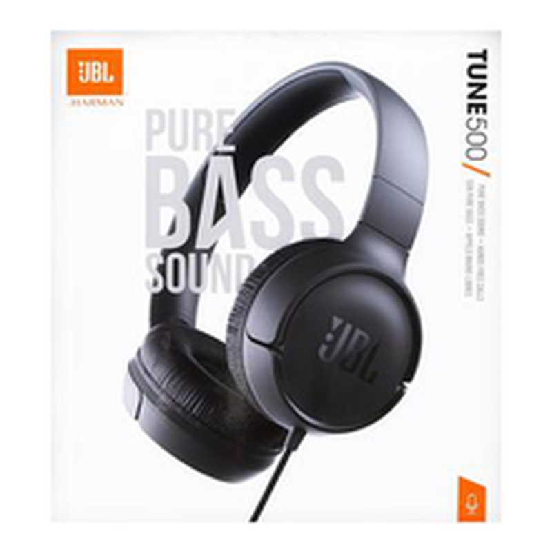 Kõrvaklapid JBL T500, must