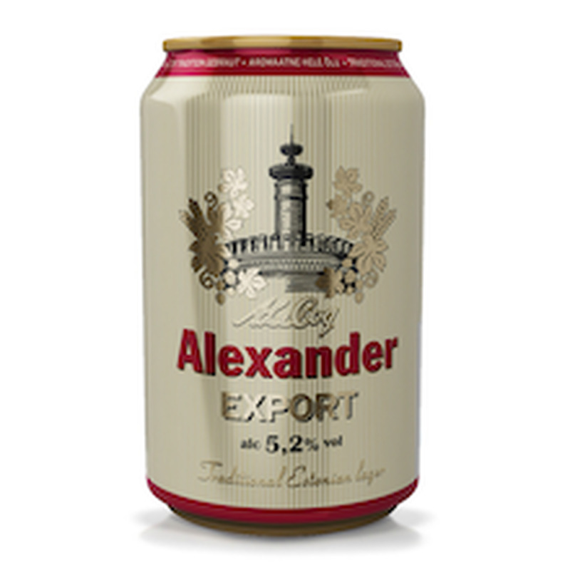 ALEXANDER EXPORT ÕLU 5,2%vol 330 ML