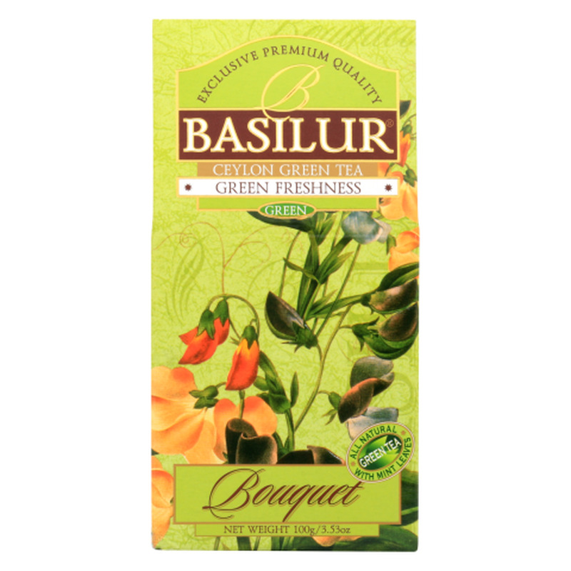 Roheline purutee Bouquet Green Freshness, BASILUR, 100 g