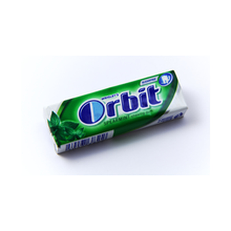 Närimiskumm Spearmint suhkruvaba, ORBIT, 14 g