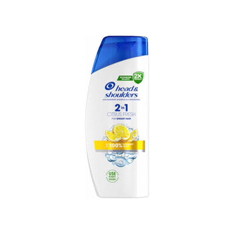 Šampoon H&S 2in1 Citrus Fresh 330ml