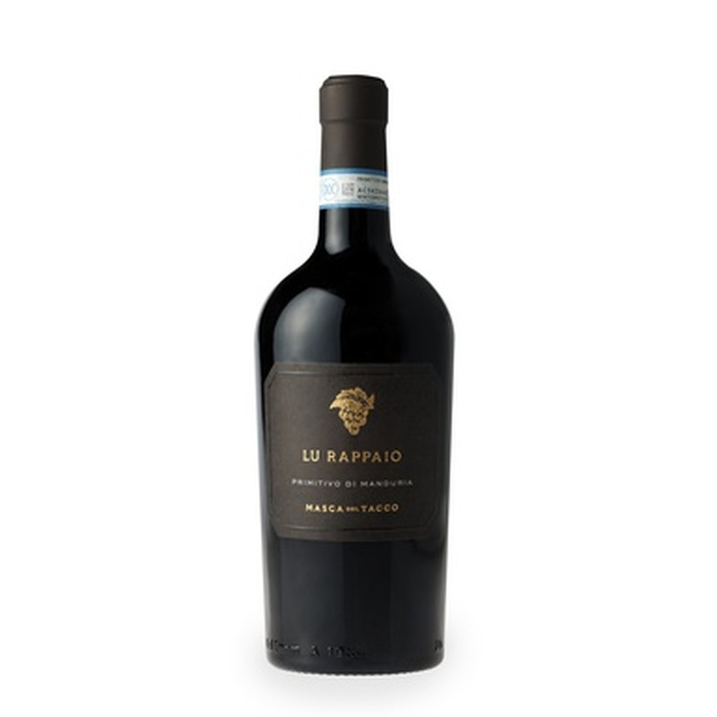 MASCA Del TACCO Lu Rappaio Primitivo 14% 75cl (punane, kuiv)