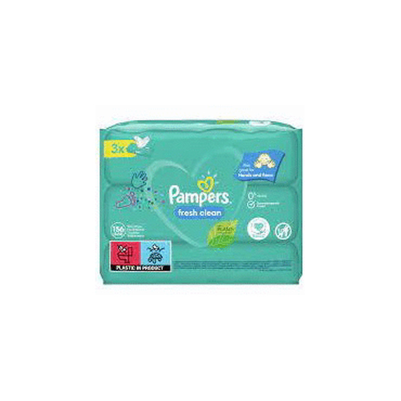 Niisk.beebisalvr. PAMPERS Fresh 3*52tk