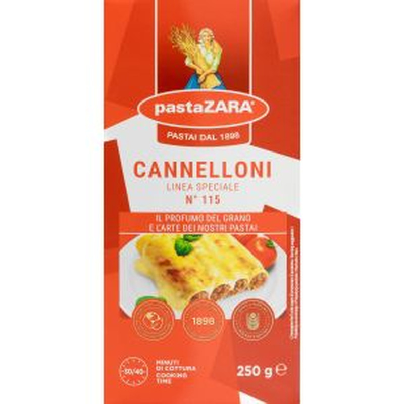 Pasta Zara Cannelloni 250g