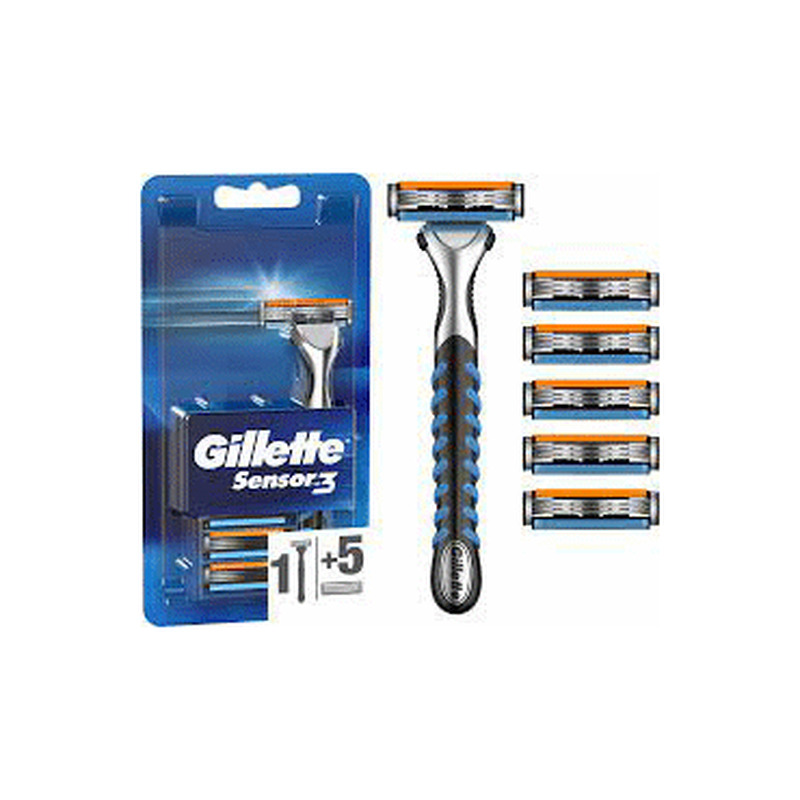 Käepide&Terad 6tk GILLETTE Sensor3