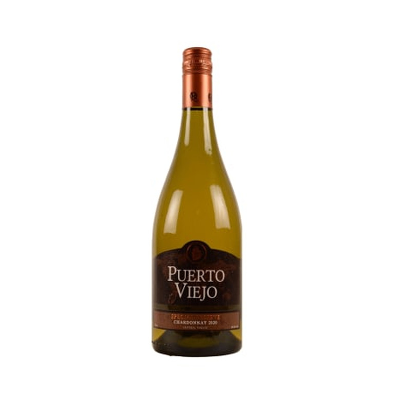 Geograafilise tähisega vein Puerto Viejo Chardonnay 12,5%vol 0,75l