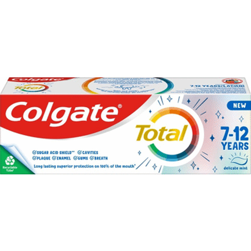 Laste hambapasta COLGATE JuniorTotal50ml