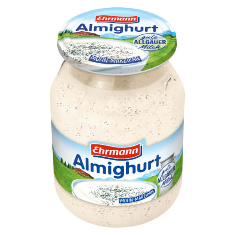 Jogurt mooniseemne ja martsipani Ehrmann 500g