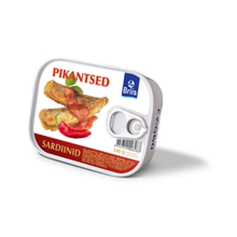 Balti sardiinid pikantsed 140 g