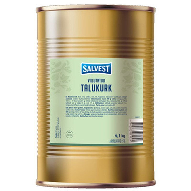 SALVEST Talukurk (viilud) 4,1kg