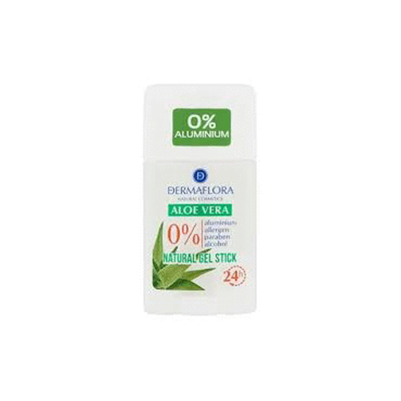 Geeldeodor.DERMAFLORA Aloe Vera 0% 50ml