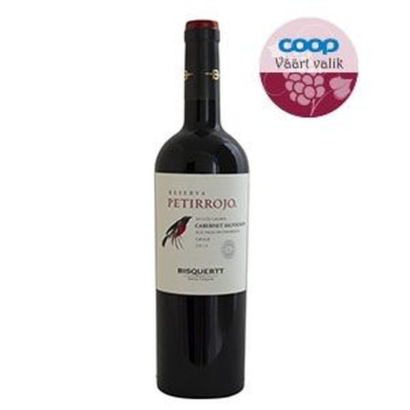 Bisquertt Petirrojo Cab.Sauvignon Reserva 0.75L punane vein