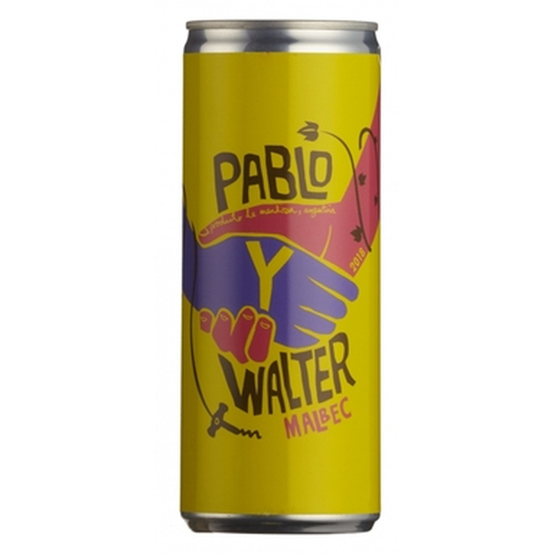 PABLO Y Walter Malbec 14% 25cl (punane, purk)