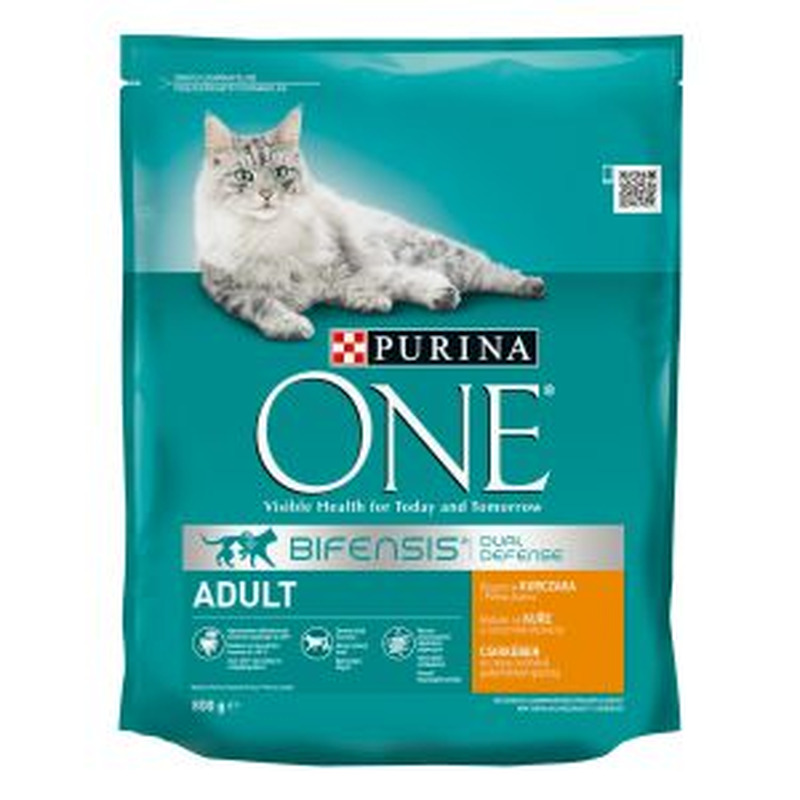 Kuiv kassitoit kana-täisteranisu, PURINA ONE, 800 g