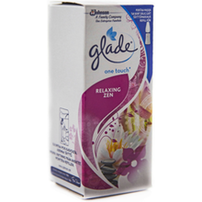 Õhuvärskendaja One Touch Relaxing Zen täide, GLADE, 10 ml