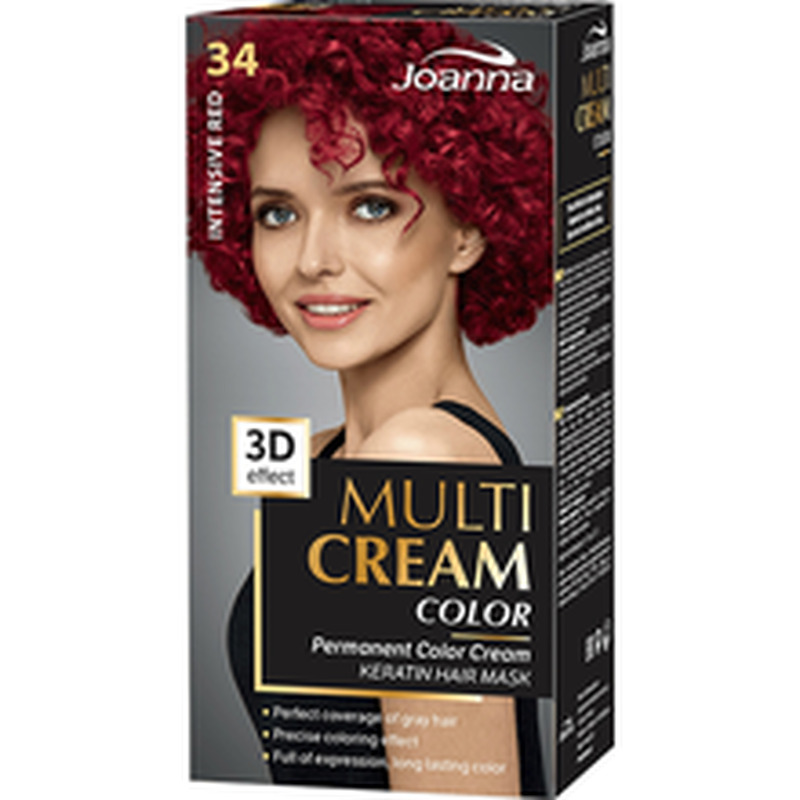 Juuksevärv Multi Cream Color 34 Intensive Red