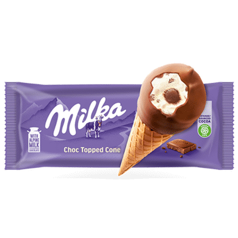 Jäätis MILKA koonus, 69g