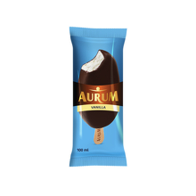 AURUM vanillijäätis kakaoglasuuriga 100ml