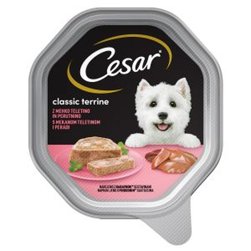 Eine koerale vasika ja kodulinnulihaga, CESAR, 150 g