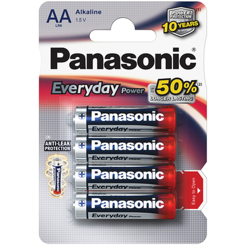 PANASONIC Everyday Power Patarei LR6EPS/4B (AA)