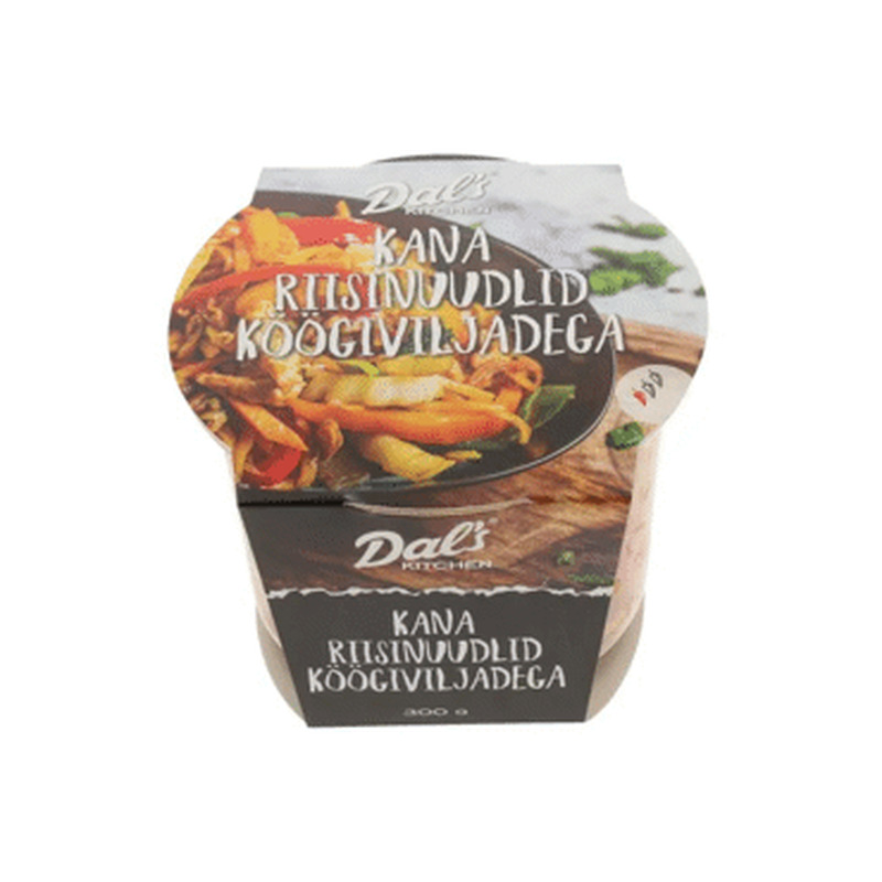 Kana riisinuudlid köögiviljadega, DAL'S KITCHEN, 300 g