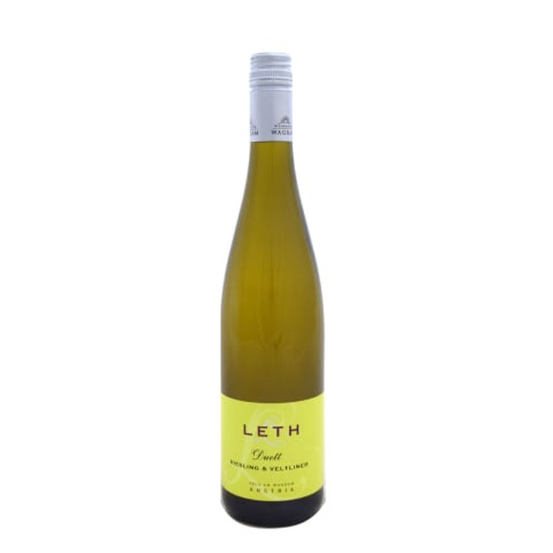 Kaitstud päritolunimetusega vein Leth Riesling&Veltliner Duett 12,5%vol 0,75l