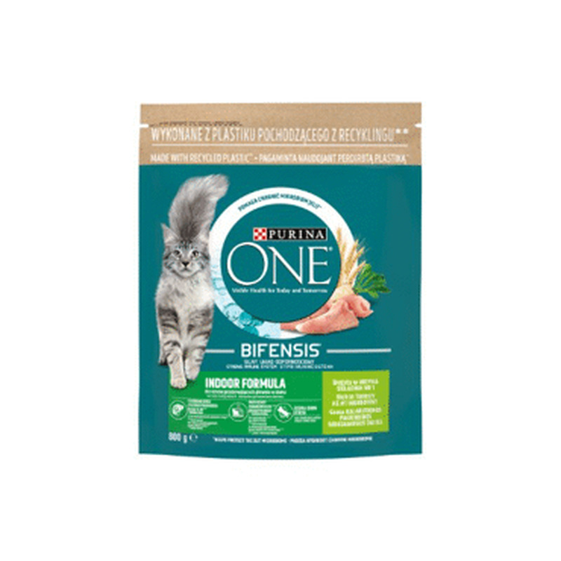 Kuiv kassisööt toakass.PURINA ONE 800g