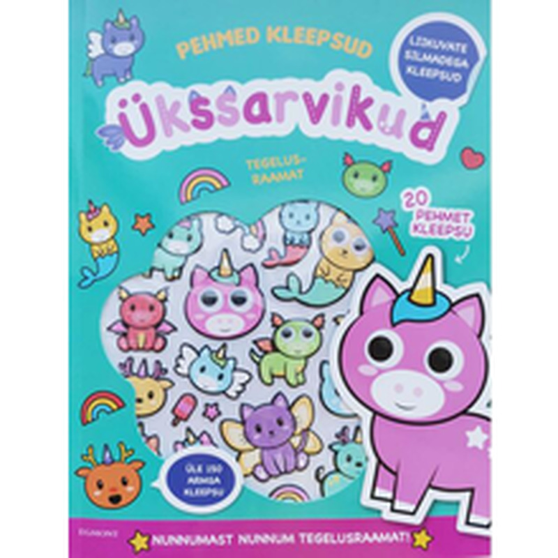 Pehmed kleepsud. Ükssarvikud