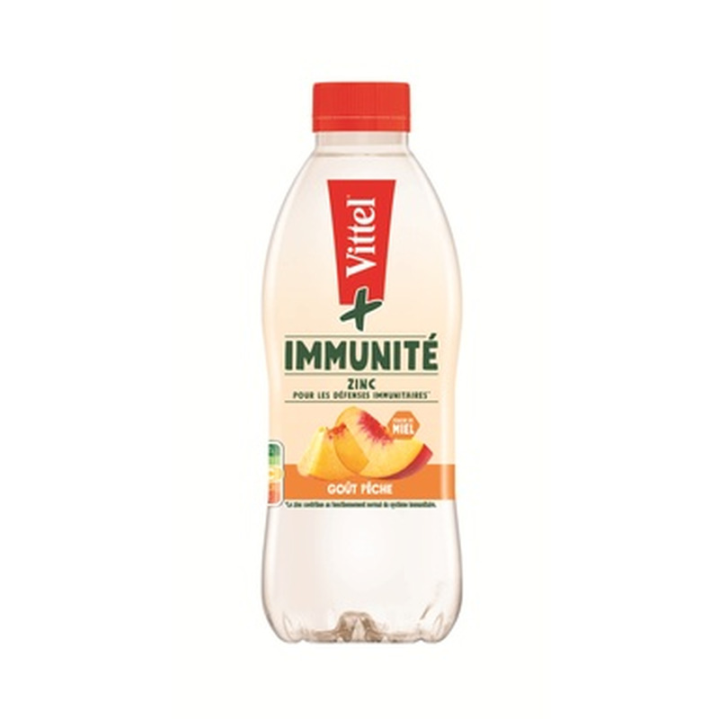 Mineraalvee jook virsik ja tsink, VITTEL+, 750 ml