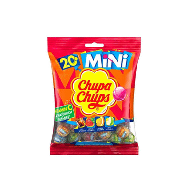 Mini pulgakommid kotis 20 tk, CHUPA CHUPS, 120 g