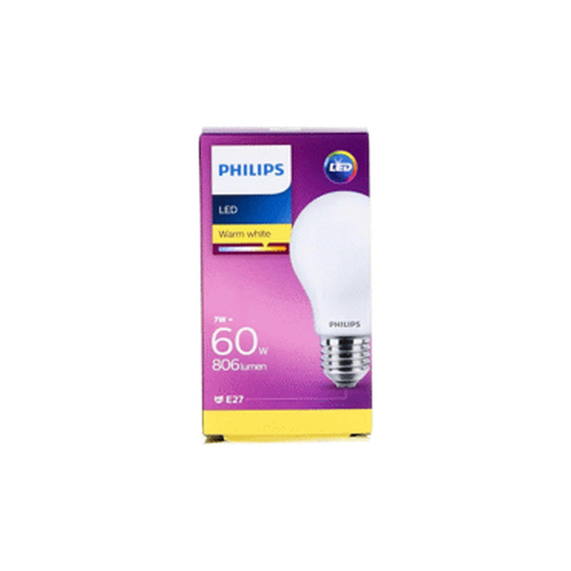 LED pirn PHILIPS A60, 9,5W, E27, 806lm