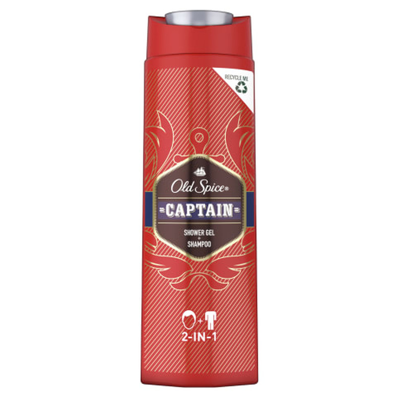 Dušigeel Old Spice captain 400ml