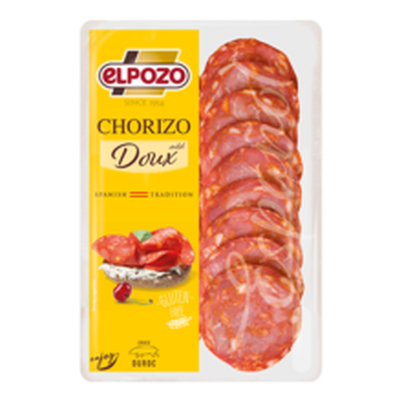 Elpozo Chorizo paprikasalaami viilutatud, 80 g