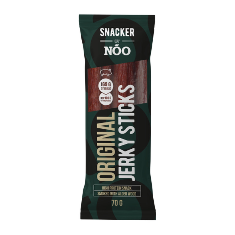 Snäkkvorst kuivatatud Original Jerky Sticks Nõo 70g