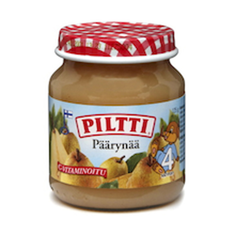 Piltti pirnipüree 125 g, alates 4-elukuust