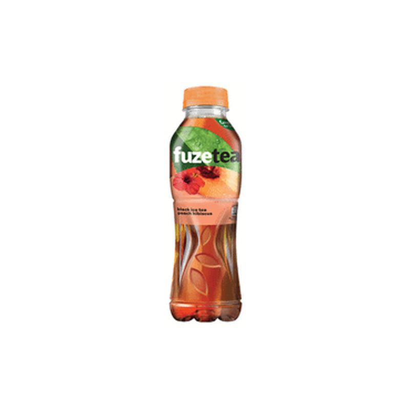 Must jäätee FUZETEA Virsiku Hibis.500ml