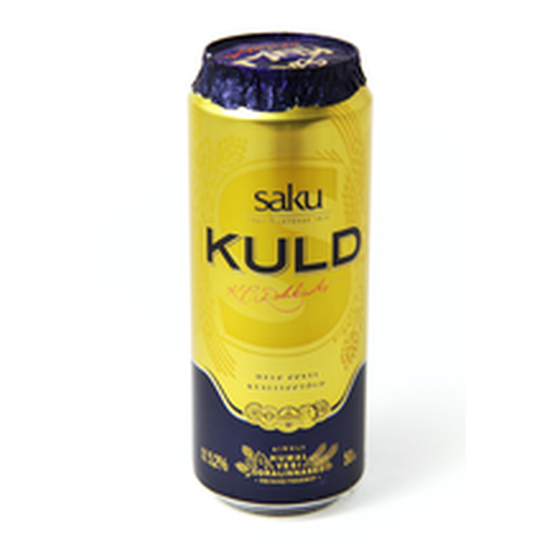 Hele õlu Kuld, SAKU, 500 ml purk