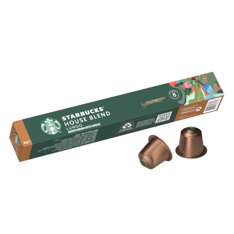 Kohvikapslid Starbucks House Blend 10tk, 57g